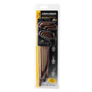 Bộ chìa lục giác 9 cái bông dài Crossman 66-096