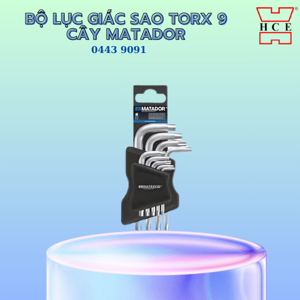 Bộ chìa lục giác sao 9 trong 1 Truper 15554 TORX-9