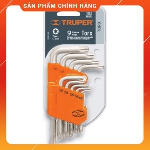 Bộ chìa lục giác sao 9 trong 1 Truper 15554 TORX-9