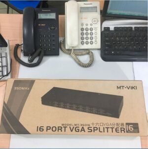 Bộ chia màn hình VGA 1 ra 16 cổng 350mhz mt35016