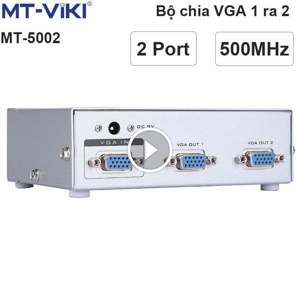 Bộ chia màn hình VGA Viki 1 ra 2 500mhz mt5002