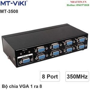 Bộ chia màn hình VGA Viki 1 ra 8 350mhz mt3508