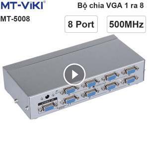 Bộ chia màn hình vga 1 ra 8 500mhz mt5008