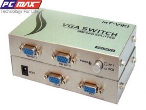 Bộ chia màn hình VGA 2 ra 2 350Mhz (MT-202C)