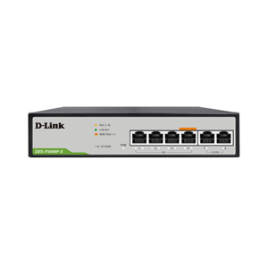 Bộ chia mạng 4 cổng Switch PoE D-Link DES-F1006P-E