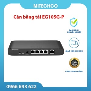 Bộ chia mạng 5-Port Gigabit Cloud Managed router Ruijie RG-EG105G-P