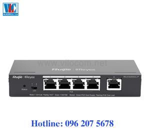 Bộ chia mạng 5-Port Gigabit Smart POE Switch Ruijie RG-ES205GC-P