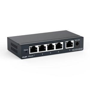Bộ chia mạng 5-Port Gigabit unmanaged Switch Ruijie RG-ES105GD