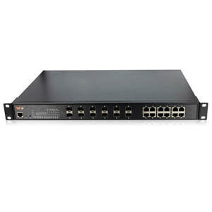 Bộ chia mạng Gigabit 12 x Gigabit-T(X) s and 12 x Gigabit-X , SFP Wintop YT-CS1024-12GF12GT