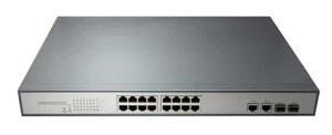 Bộ chia mạng Gigabit POE 16 x Gigabit-T(X) PoE s + 2 x Gigabit-F(X) , SFP B&TON BT-6216GE-SFP