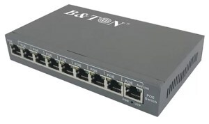 Bộ chia mạng Gigabit POE 8 x Gigabit-T(X) PoE s and 1 x Gigabit-T(X) B&TON BT-6009GE