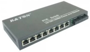 Bộ chia mạng Gigabit POE 8 x Gigabit-T(X) PoE s + 2 x Gigabit-F(X) , SFP B&TON BT-6208GE-SFP