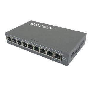 Bộ chia mạng Gigabit POE 8 x Gigabit-T(X) PoE s and 1 x Gigabit-T(X) B&TON BT-6009GE