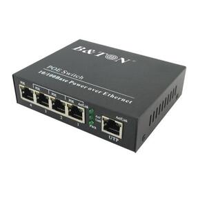Bộ chia mạng POE 4 x 100m B&TON BT-6104FE-25
