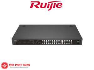 Bộ chia mạng Switch PoE 24 cổng Ruijie RG-ES126G-LP-L