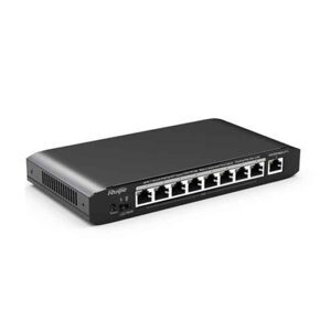 Bộ chia mạng Switch PoE 8 cổng Ruijie RG-ES109G-LP-L