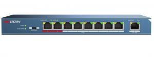 Bộ chia mạng - Switch POE Hikvision DS-3E0109P-E(B), 8 cổng