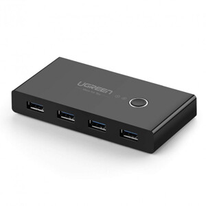 Bộ chia sẻ máy in USB 3.0 từ 4 thiết bị vào 2 máy tính Ugreen 30768