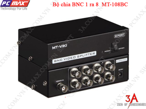 Bộ chia tín hiệu BNC Video 1 ra 8 cổng MT-VIKI MT-108BC