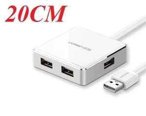 Bộ chia USB 2.0,hub 4 cổng chính hãng Ugreen 20803