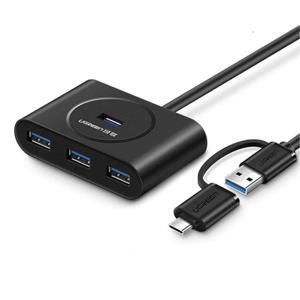 Bộ chia USB 3.0 4 cổng + USB Type-C Ugreen 40850