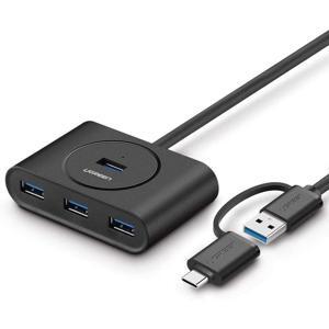 Bộ chia USB 3.0 4 cổng + USB Type-C Ugreen 40850