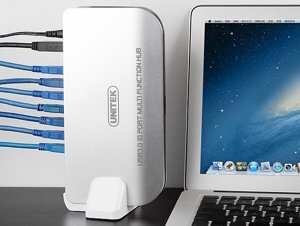 Bộ chia USB 3.0 7 cổng Unitek Y-3180