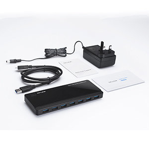 Bộ chia USB 3.0 7 cổng với 2 cổng sạc TP-Link UH720