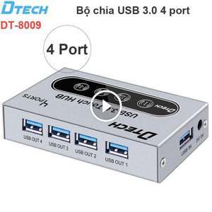 Bộ chia USB 3.0 Dtech DT-8009