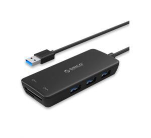 Bộ chia USB 3.0 tích hợp thẻ nhớ Orico H3TS-U3