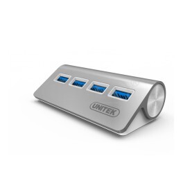 Bộ chia USB 4 cổng USB 3.0 Aluminium Unitek Y-3186