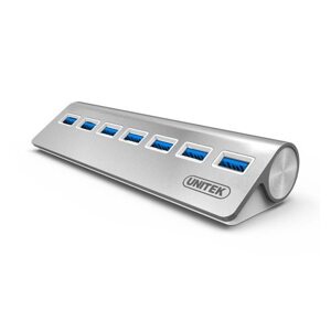 Bộ chia USB 7 cổng USB 3.0 Aluminium Unitek Y-3187