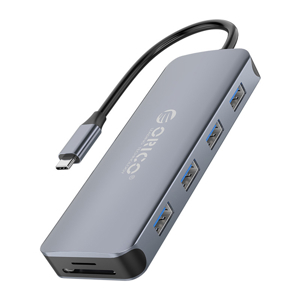 Bộ chia USB HUB 11 trong 1 type C ORICO MC-U111P-V1-GY