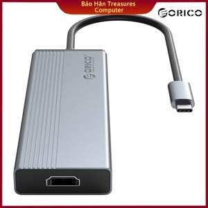 Bộ chia USB HUB 5 trong 1 type C ORICO 5SXA-GY