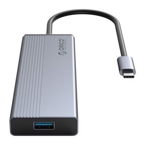 Bộ chia USB HUB 5 trong 1 type C ORICO 5SXA-GY