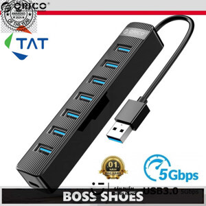 Bộ chia USB HUB 7 cổng USB 3.0 ORICO TWU3-7A-BK