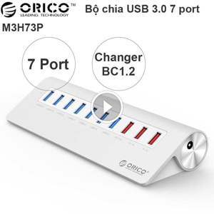 Bộ chia USB Orico M3H73P