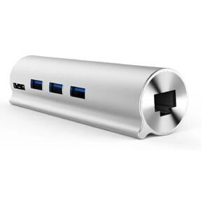 Bộ chia USB Type-C  3 cổng USB 3.0 với Lan Unitek Y-3095