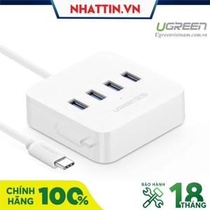 Bộ chia USB Type-C ra 4 cổng USB 3.0 Ugreen UG-30316