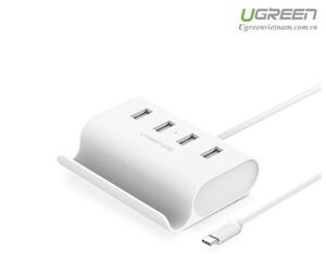 Bộ chia USB Type-C sang 4 cổng USB 2.0 Ugreen 30288