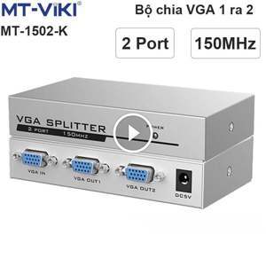 Bộ chia VGA 1 ra 2 150MHz MT-VIKI MT-1502-K