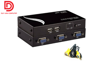 Bộ chia VGA 2 ra 1 có KVM MT-VIKI MT-201UK-L