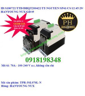 Bộ chỉnh lưu Hanyoung TPR-3SL070L-N