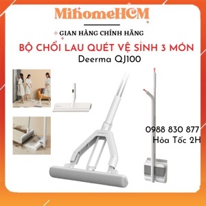 Bộ chổi lau nhà 3 món Deerma QJ100