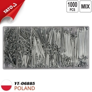 Bộ chốt khóa tăm 1000 chi tiết Yato YT-06885