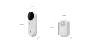 Bộ chuông cửa có hình không dây EZVIZ DB2C