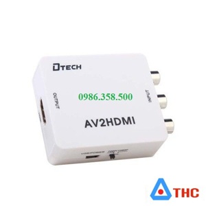 Bộ chuyển AV to HDMI Dtech DT-6518