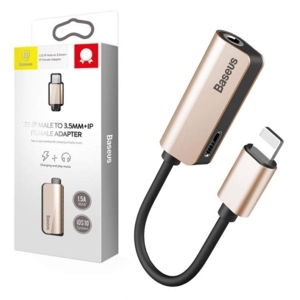 Bộ chuyển cổng Lightning sang Audio 3.5mm + Lightning tích hợp Baseus L32