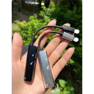 Bộ chuyển cổng Lightning sang Dual Lightning + Audio AUX 3.5mm Baseus L52