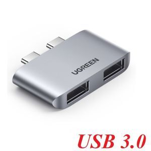 Bộ chuyển đổi 2 cổng USB type C sang 2 cổng USB 3.1 hỗ trợ cho Macbook UGREEN 10913